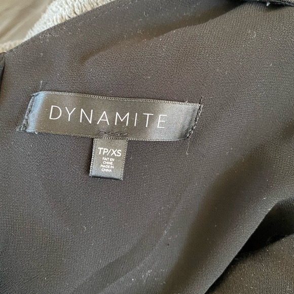 Dynamite black slip dress XS - Picture 3 of 3